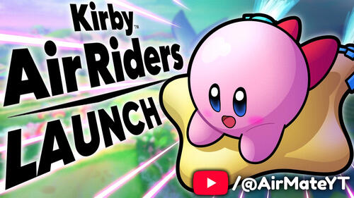 Kirby Air Riders Launch Stream